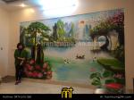 Vẽ Tranh Tường Phong cảnh, Sơn thủy
