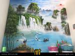 Vẽ Tranh Tường Sơn thủy, Đồng quê