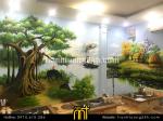 Tranh Sơn Thủy, Phong Cảnh Lẩu Nướng Đông Anh