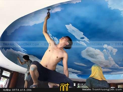 Vẽ vân mây 3d