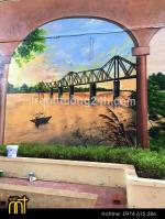 Tổng hợp tranh vẽ trên tường cho quán cafe, trà chanh mới nhất 2019
