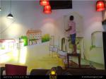 Vẽ tranh tường quán cafe 911