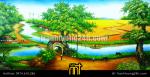 Vẽ Tranh tường 3D phong cảnh, Tranh Tường 24h