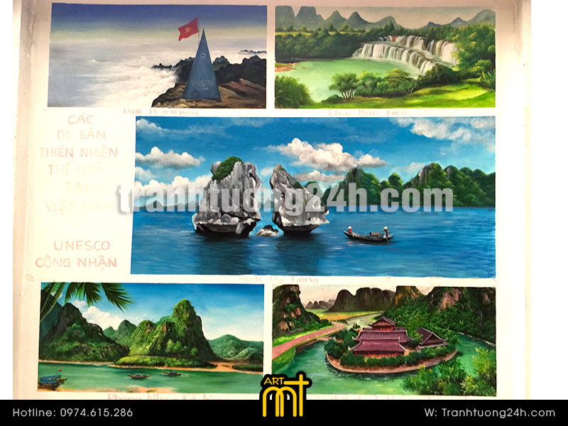 vẽ tranh tường trường thpt trí đức