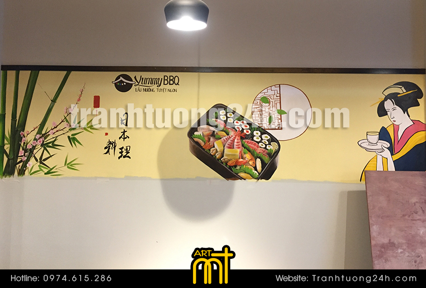 vẽ tranh tường đẹp rẻ
