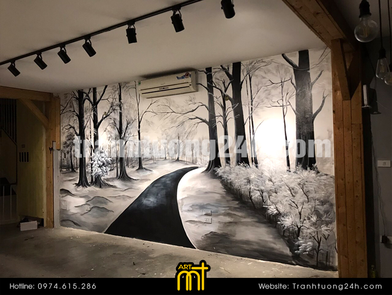 cafe tường an Đội cấn