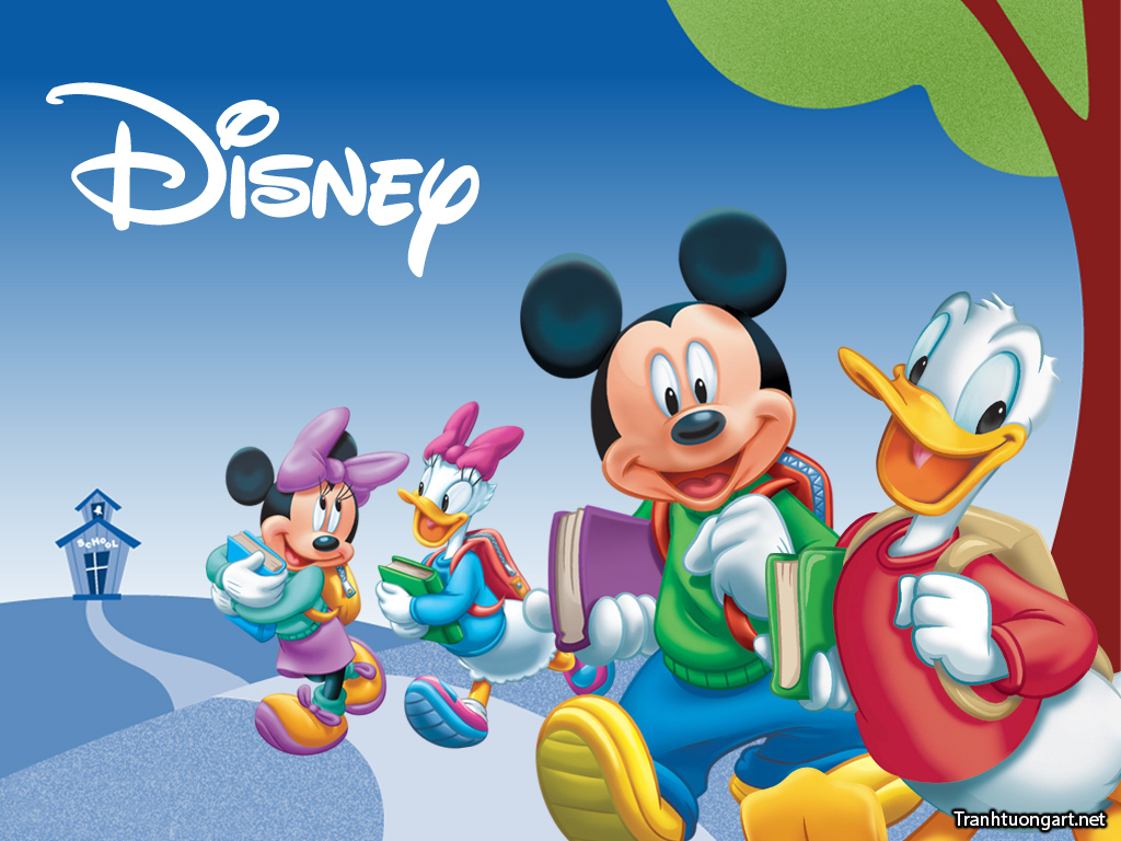 chú vịt donald - 02 (tranhtuong24h.com)