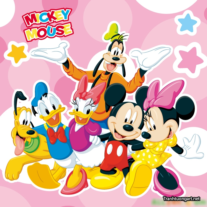 chú vịt donald - 04 (tranhtuong24h.com)