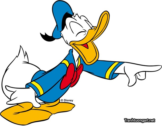 chú vịt donald - 08 (tranhtuong24h.com)