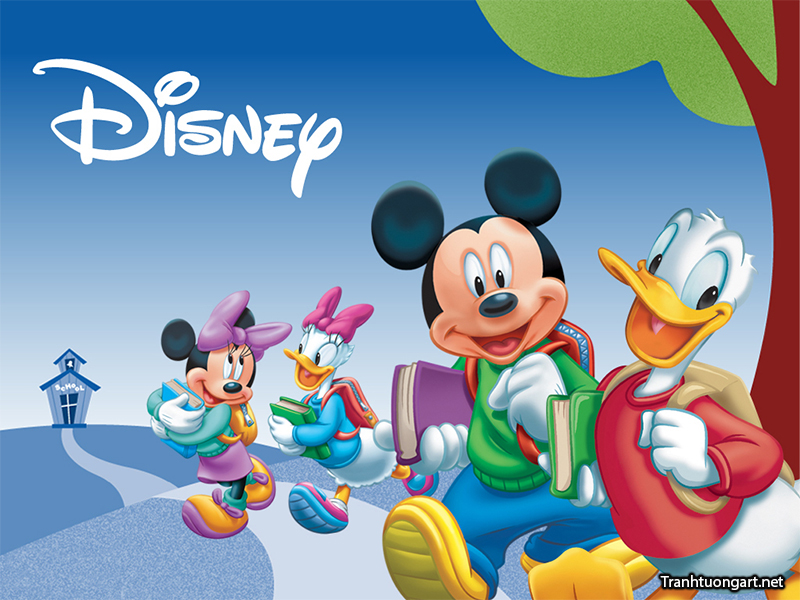 chú vịt donald - 14 (tranhtuong24h.com)