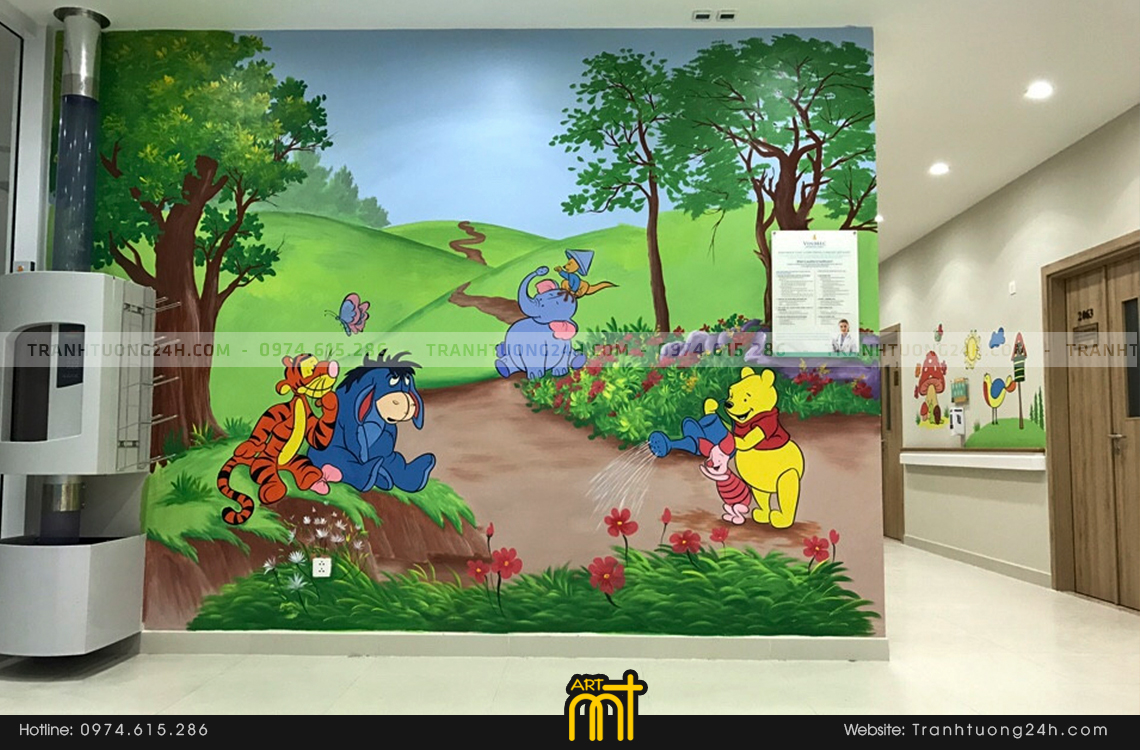 tranh mầm non