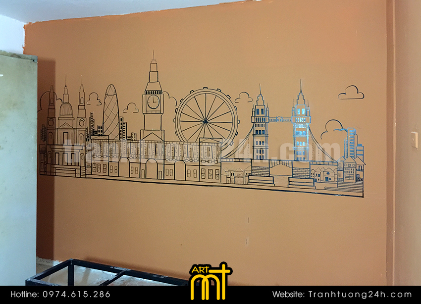 tranh trà sữa đẹp rẻ