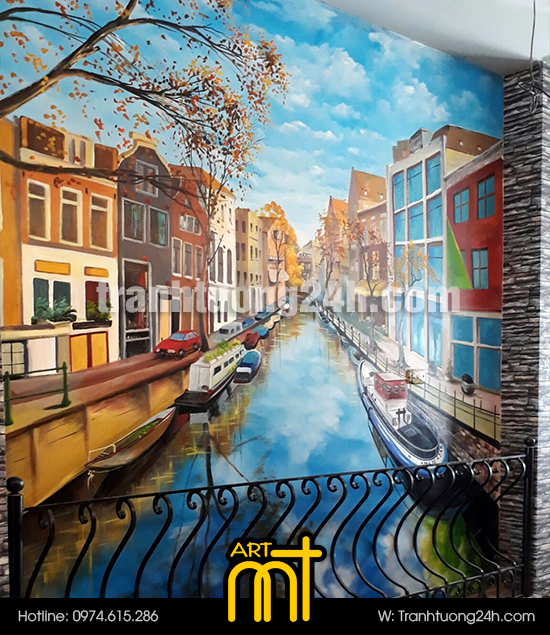 tranh tường 3d