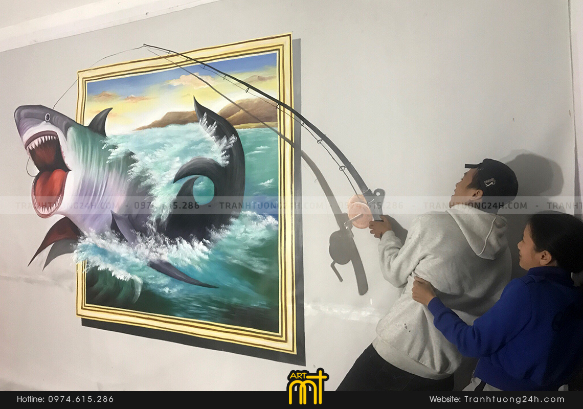 tranh tường 3d