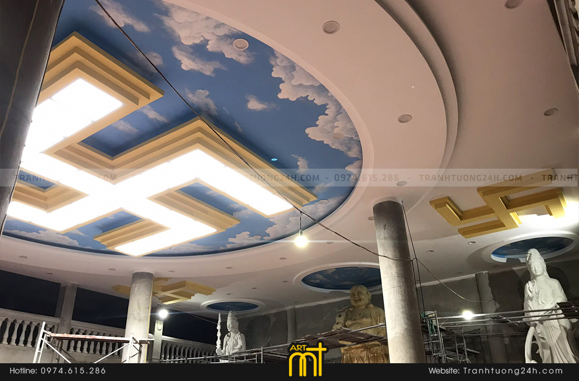 trần mây 3d