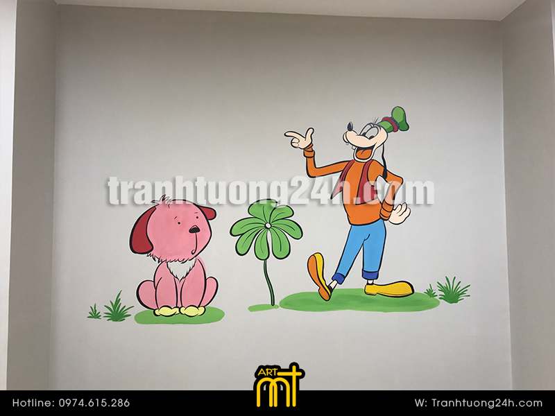 Vẽ tranh tường Bệnh viện Vinmec