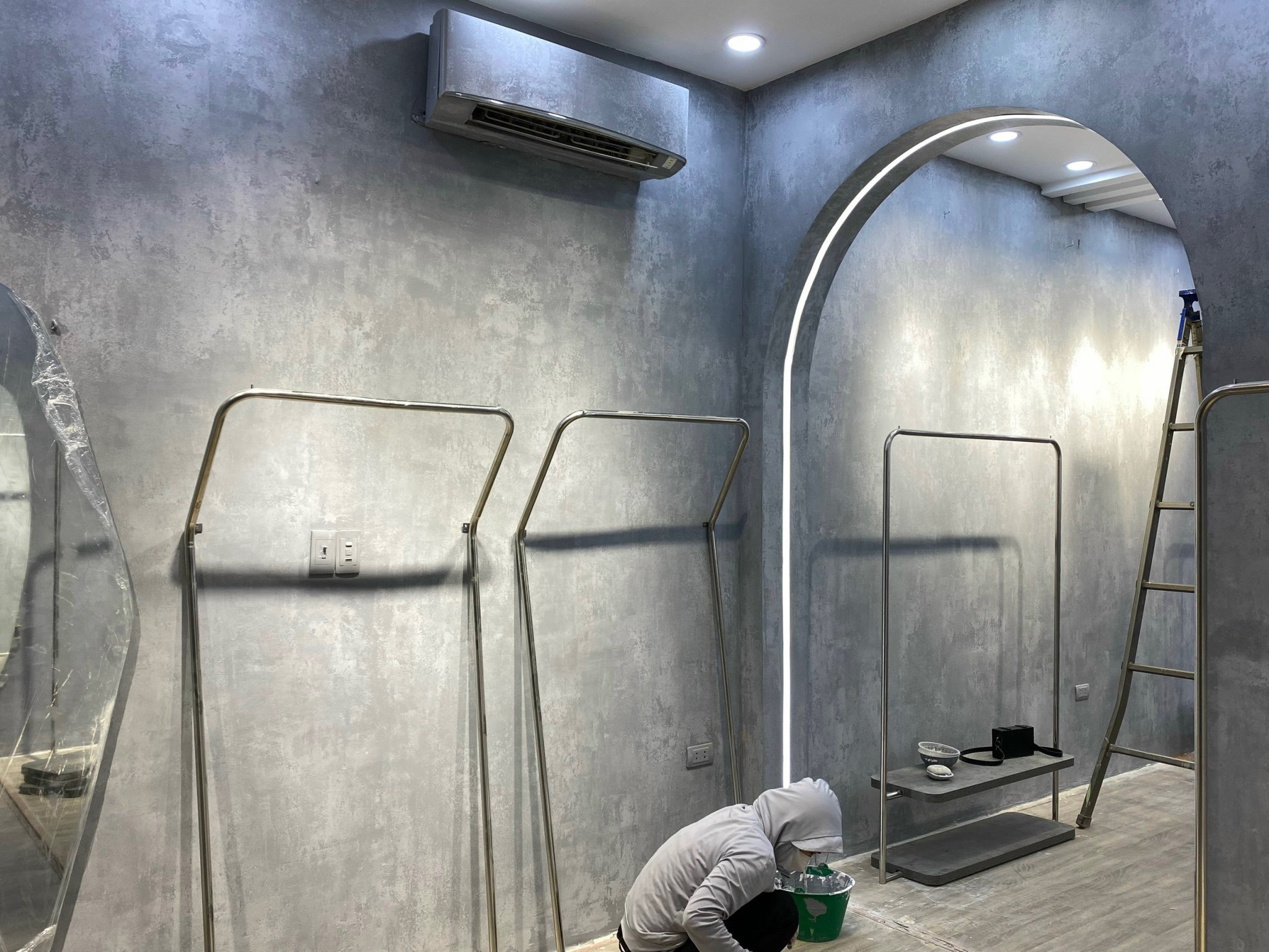 sơn hiệu ứng bê tông 