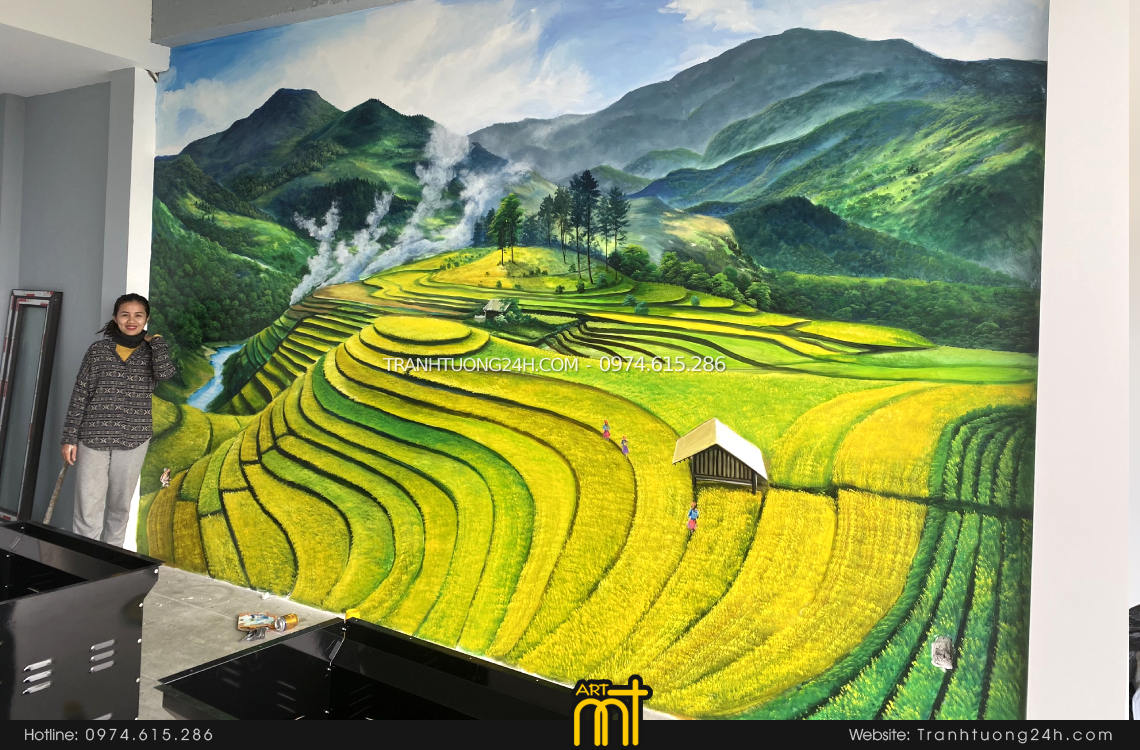 vẽ tranh phong cảnh thiên nhiên