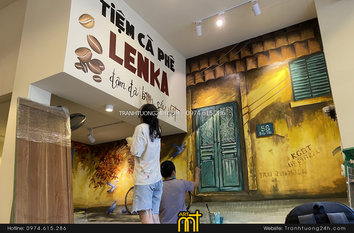 vẽ tranh phong cảnh thiên nhiên 7
