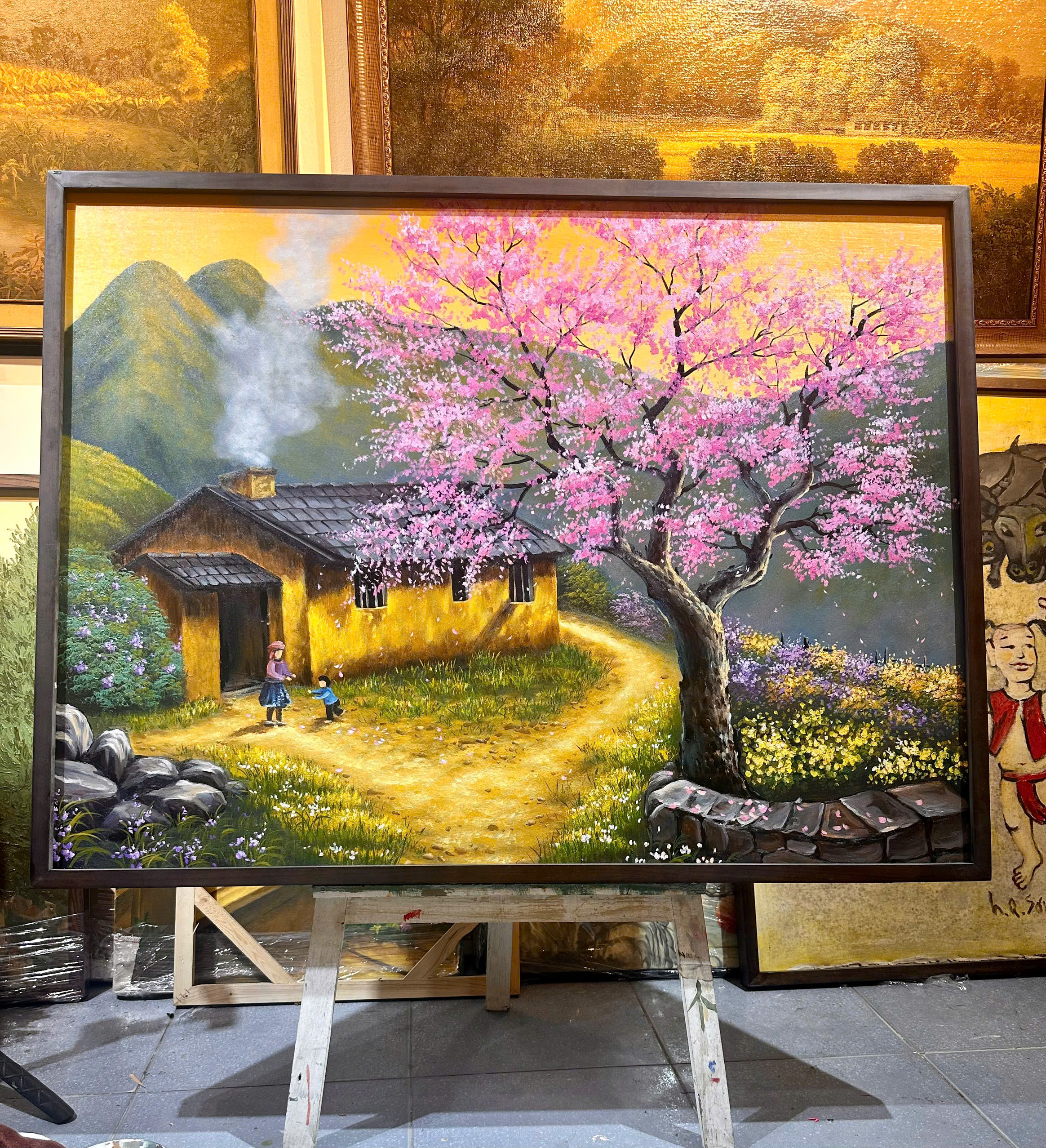 tranh tây bắc