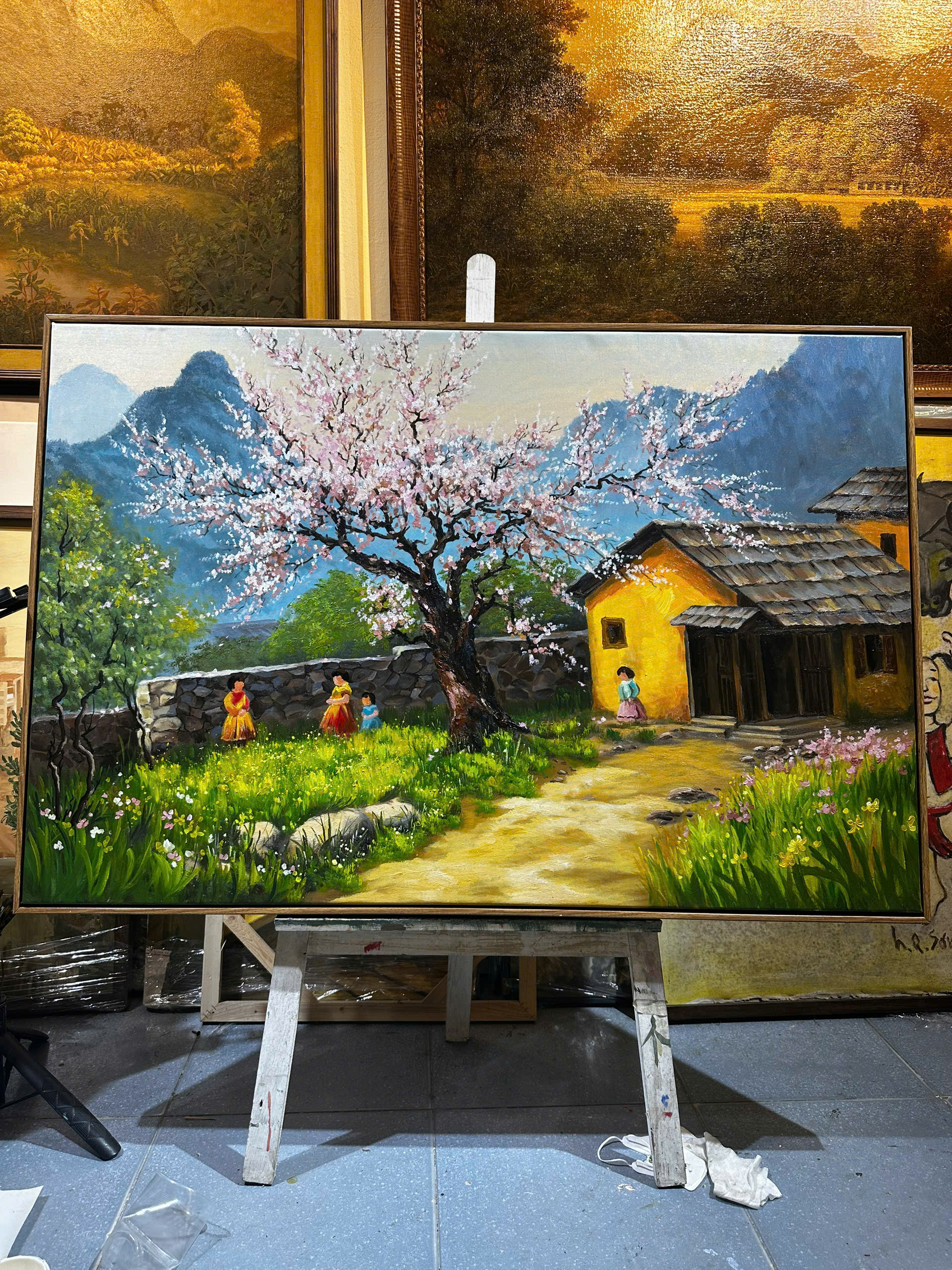 Tranh phong cảnh tây bắc